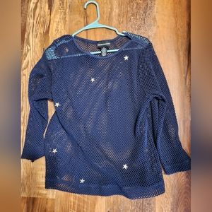 Cute over-shirt 3/4th sleeves